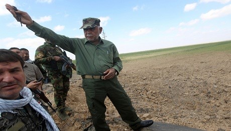 Iraqi militia commander Hadi al Ameri in the Al Alam