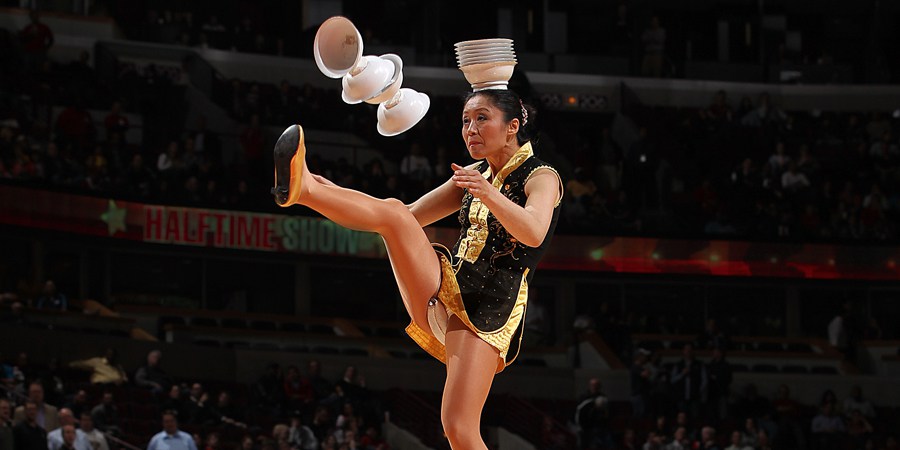 It appeared Red Panda- the unicycle riding bowl-balancing halftime act might be the highlight of the night for Pacers fans. Not so fast