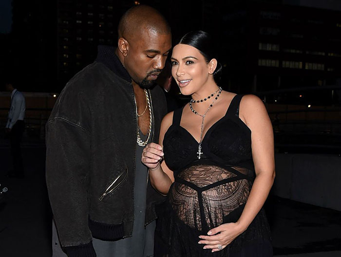 And the Kimye baby's name is .... Saint West