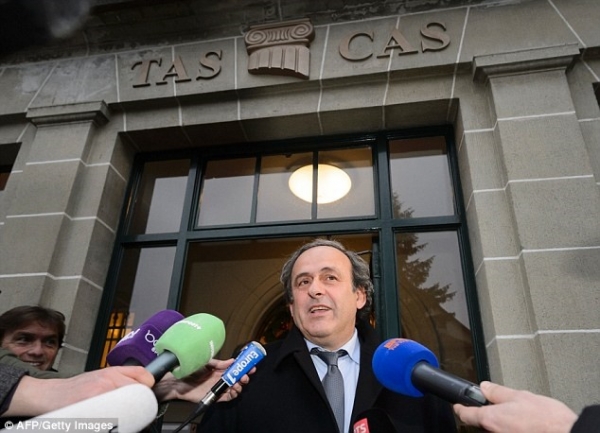 Michel Platini Loses Appeal Against Suspension