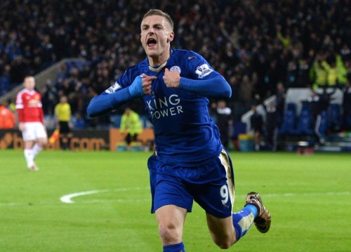 Jamie Vardy goal poacher for Leicester