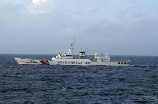 Armed China ship near disputed isles Japan