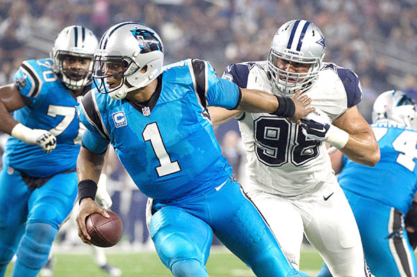 Panthers power past Cowboys