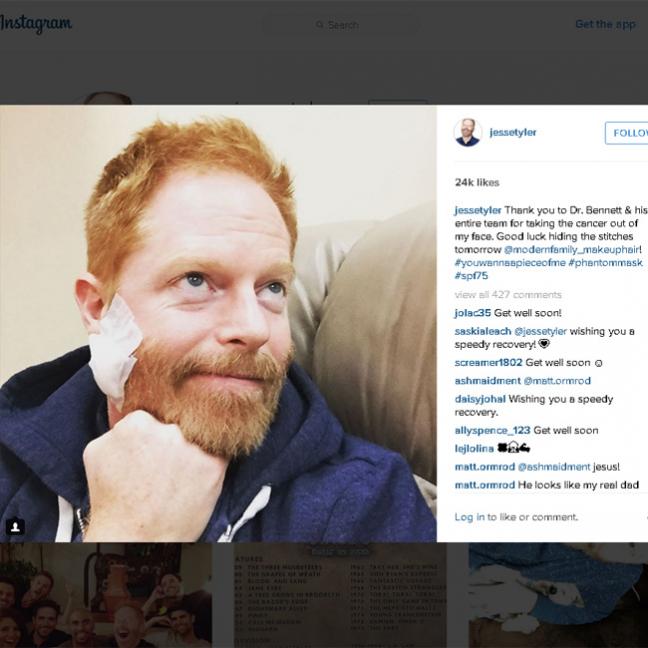 Jesse Tyler Ferguson's Instagram post