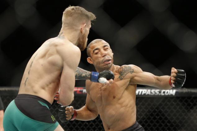 All it takes is one punch for Connor Mc Gregor to knock out Jose Aldo