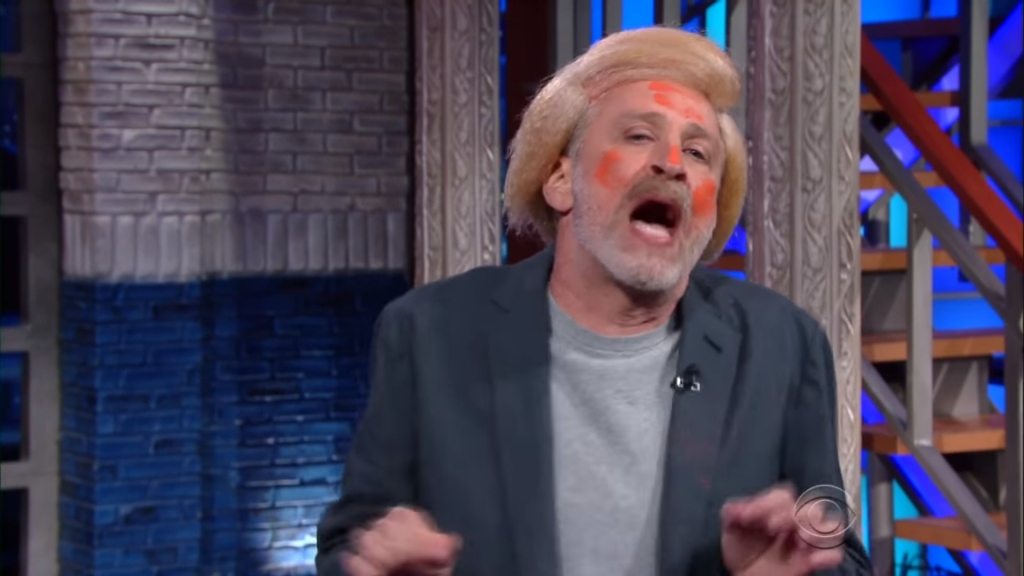 Jon Stewart appears on The Daily Show over Zardoga Act