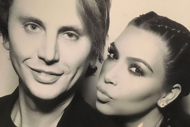 Jonathan Cheban with Kim Kardashian