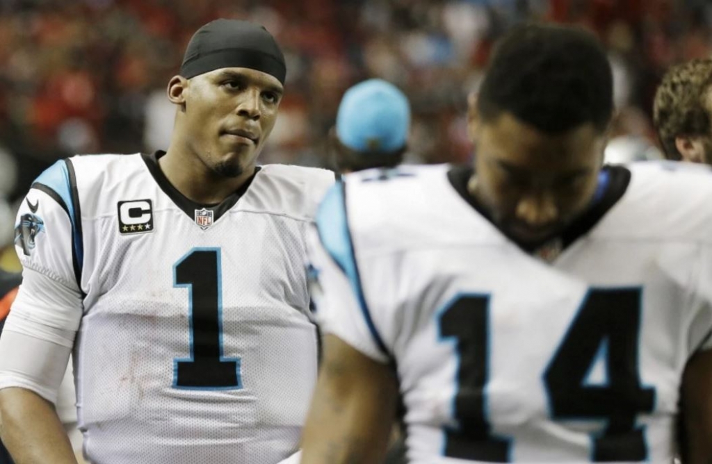 Panthers' undefeated season ends at the hands of the Falcons