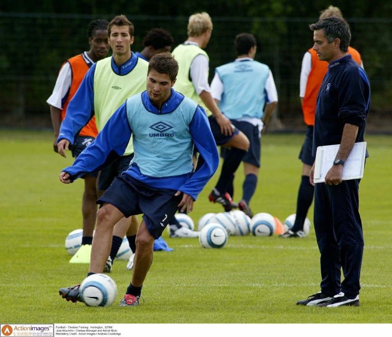 Adrian Mutu Jose Mourinho