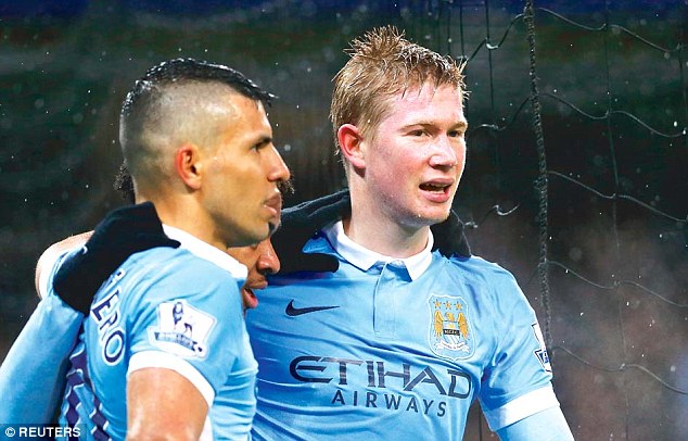 Kevin De Bruyne scored against Southampton recording his seventh goal for Manchester City