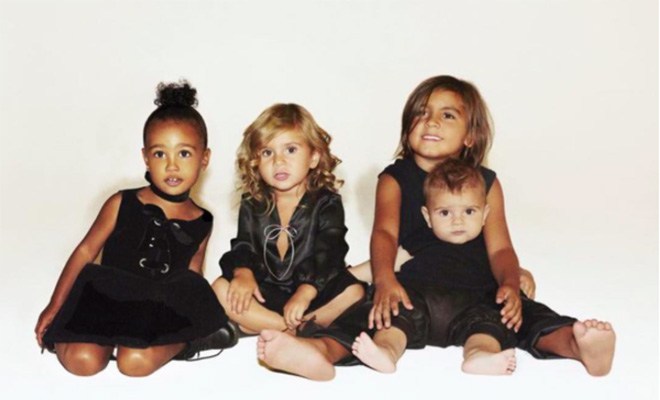 'All you need is love' Kim Kardashian shares the CUTEST family Christmas card yet