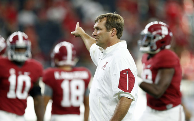 Kirby Smart will remain with Alabama until its season is over