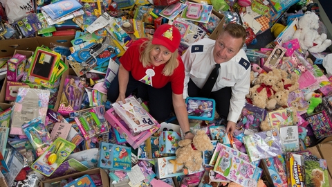 Kmart's Sue Smith and the Salvation Army's Shane Chisholm want to make sure no children are left out