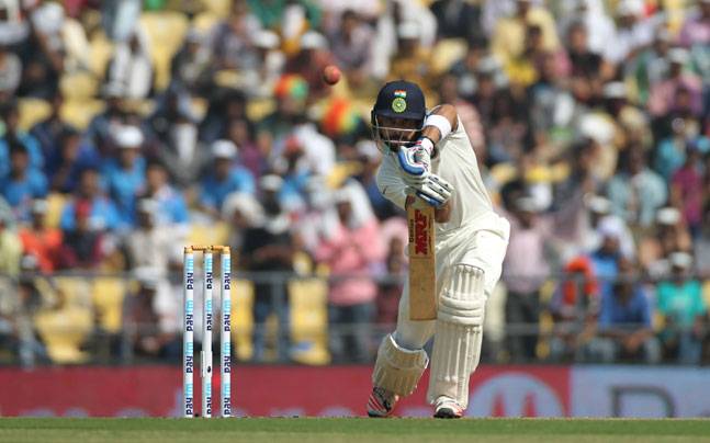 Kohli scored 22 and 16 in Nagpur Test