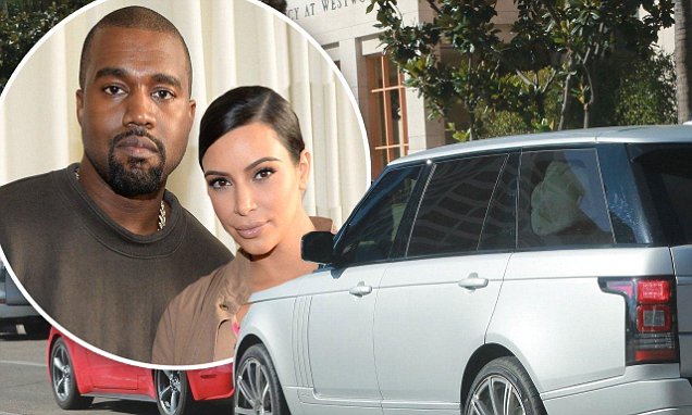 Kim Kardashian and her husband leaved the hospital with their new baby