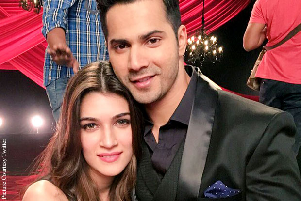 Kriti Sanon and Varun Dhawan