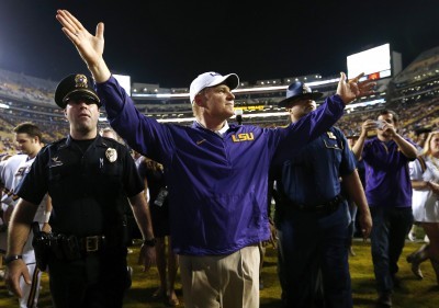 LSU AD: Miles will return as coach