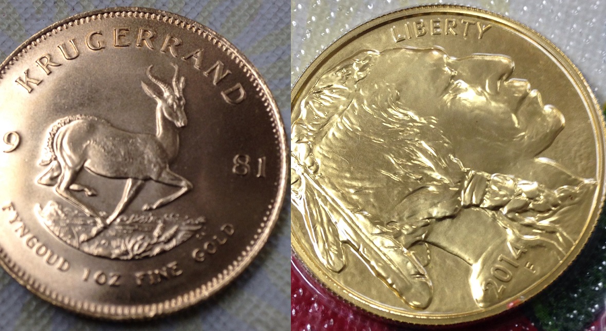 The Salvation Army says two gold coins were donated in two separate red kettles on Tuesday