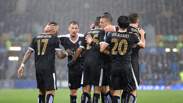 Leicester City are top of the league at Christmas