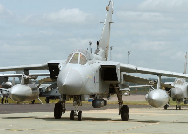 A Tornado at RAF Marham Norfolk. EMN-150312-113311001