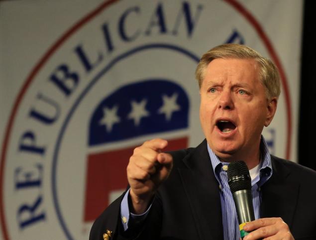 Lindsey Graham announced he was suspending his presidential campaign Monday