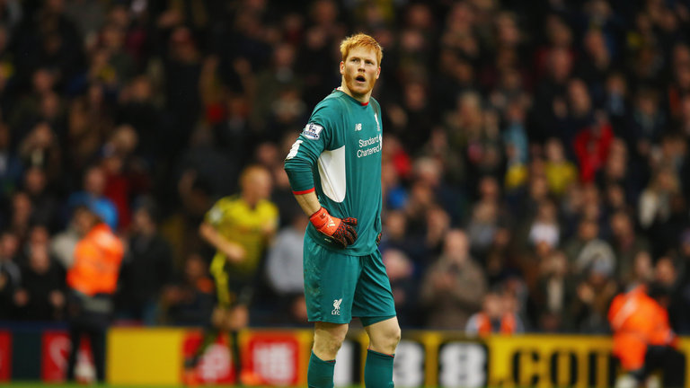 Liverpool goalkeeper Adam Bogdan says he was fouled before Watford's opening goal