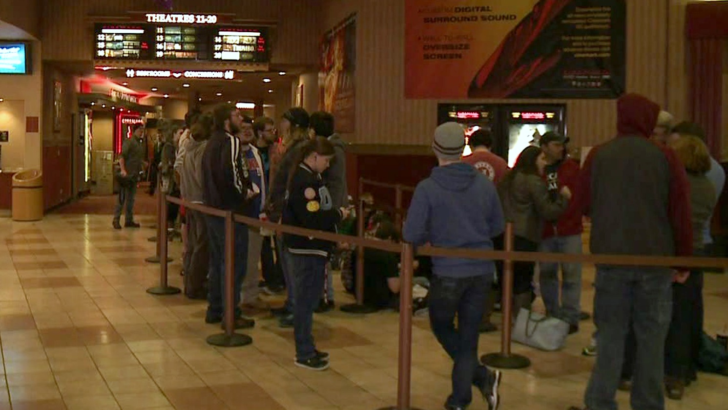 Long Lines for “The Force Awakens”