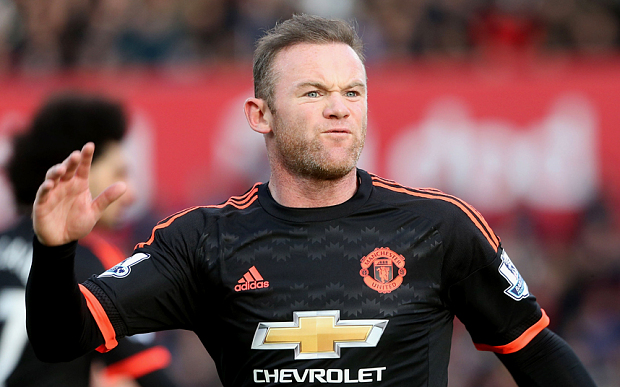 Manchester United's Wayne Rooney will miss the next two matches