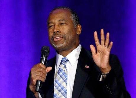 Republican Presidential candidate Dr. Ben Carson spoke in Phoenix