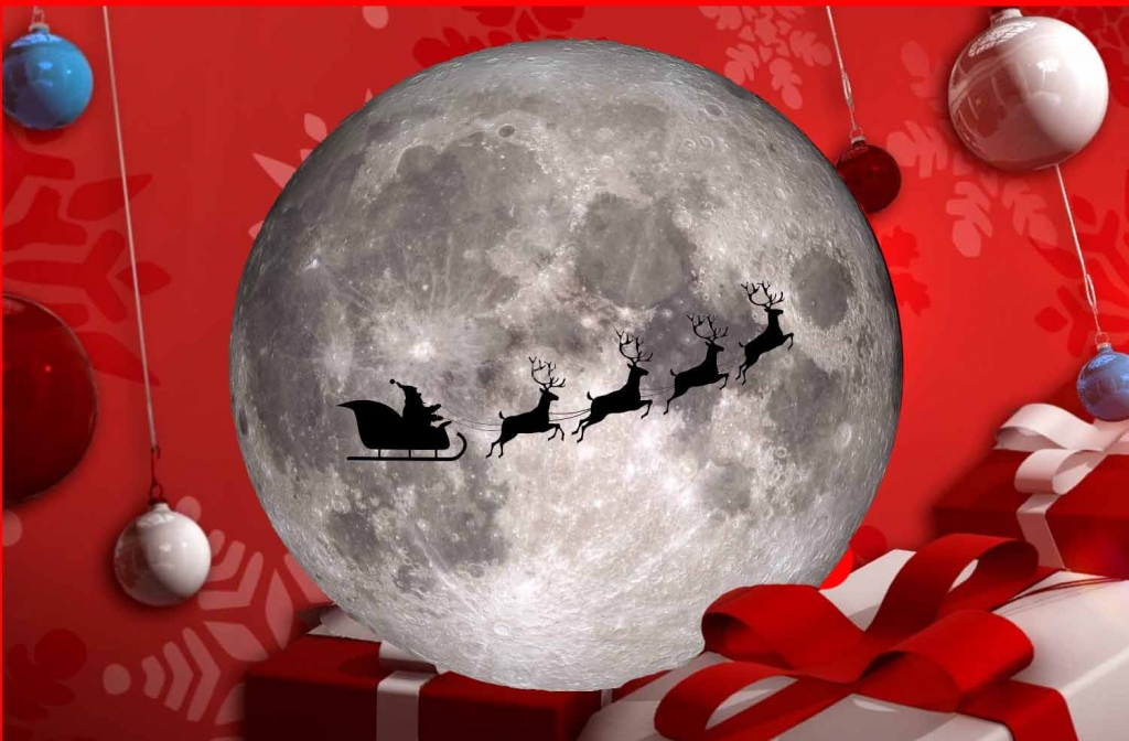 Rare Full Cold Moon will brighten the sky on Christmas day: Lunar event is the first in 38 years and it won't happen again until 2034