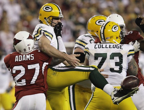 Aaron Rodgers season-ending facemask