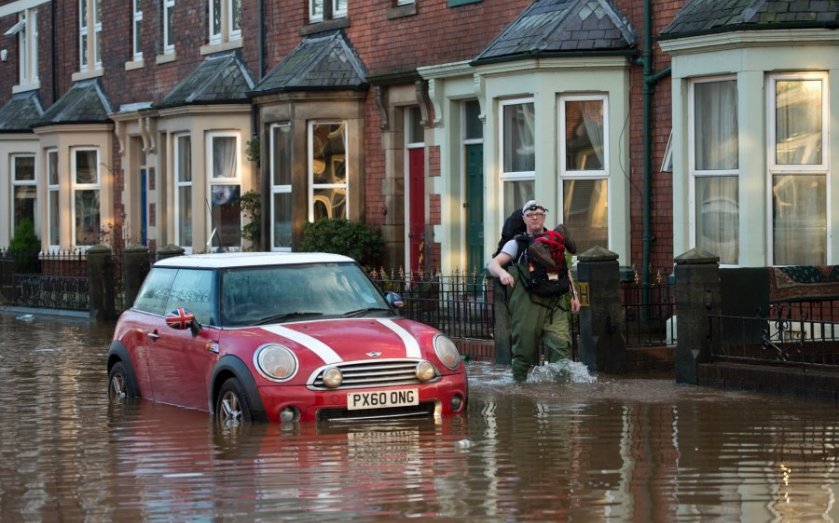 BRITAIN-WEATHER-FLOODS