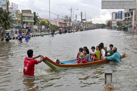 Heavy flooding causes chaos in southern India state