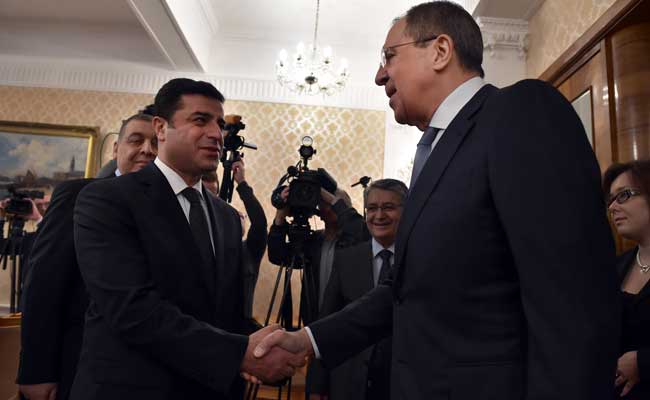 Russian Foreign Minister Hosts Pro Kurdish Party Leader For Syria Talks