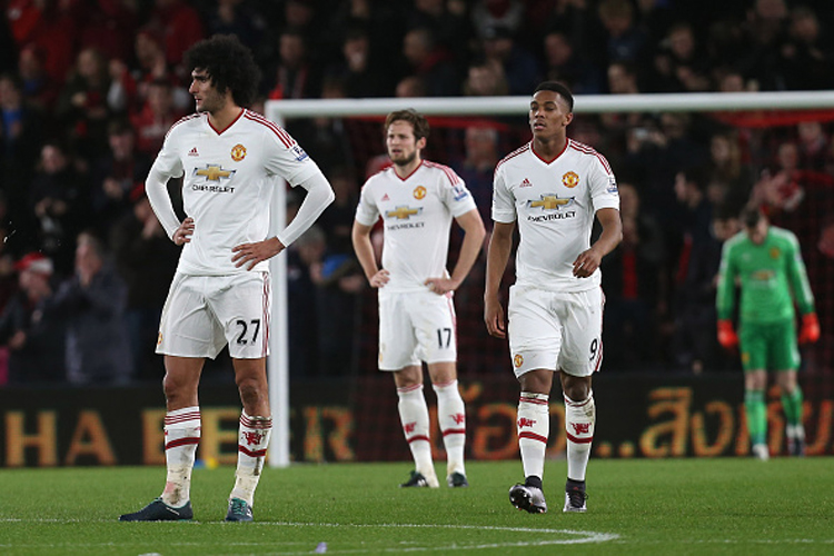 Man United embarrassed by Bournemouth