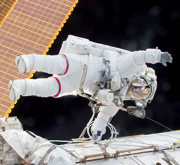 NASA astronauts 'go' for Monday spacewalk outside ISS