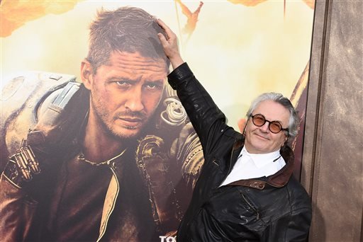 George Miller arrives at the Los Angeles premiere