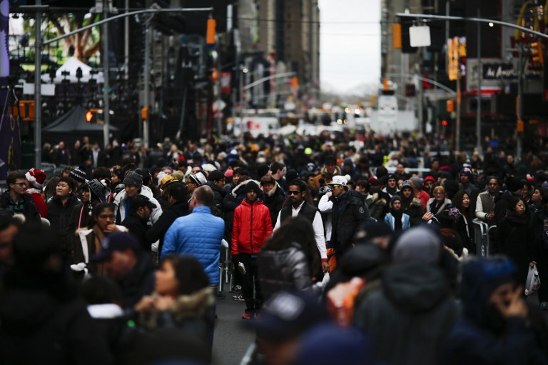 New York City. At least 6,000 police officers have being deployed in one of the biggest security deployments made in the city where rooftop snipers canine units and air and