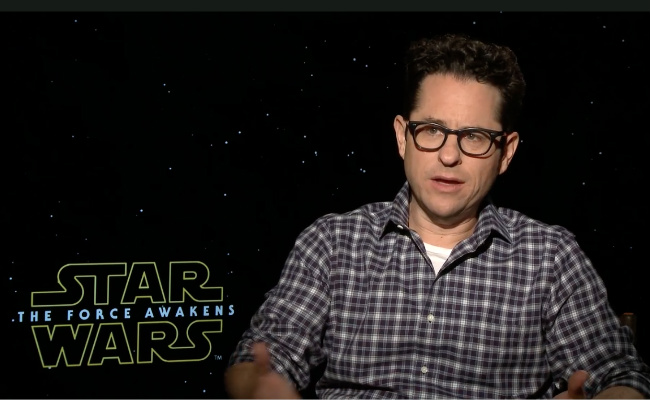 JJ Abrams Star Wars backdrop