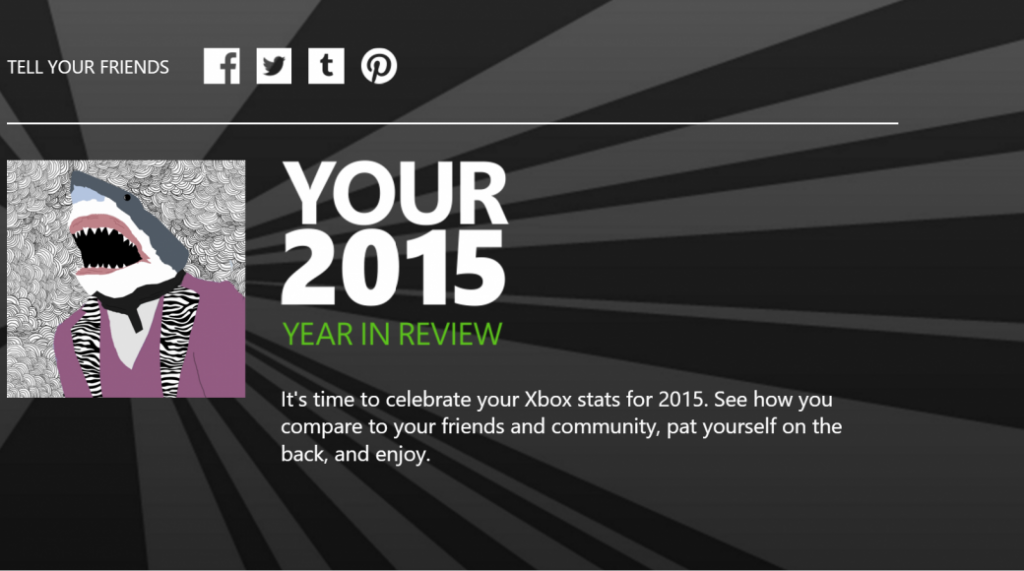 Check Your 2015 Xbox Year In Review