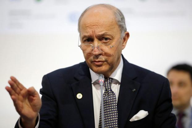 French Foreign Minister Laurent Fabius