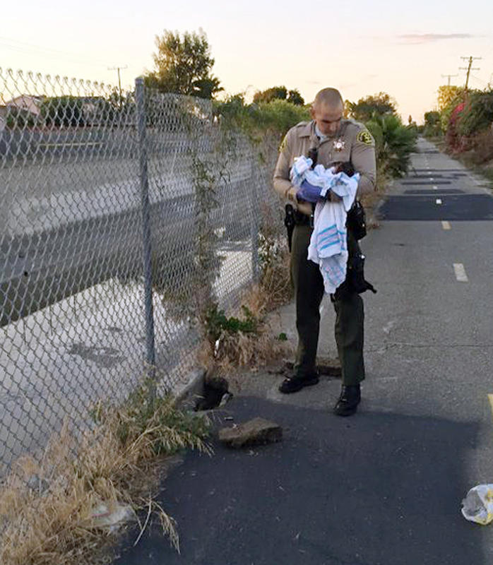 Baby found buried alive in Los Angeles