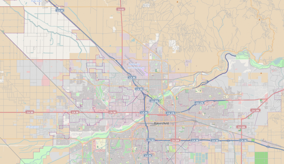 Bakesfield Location Map