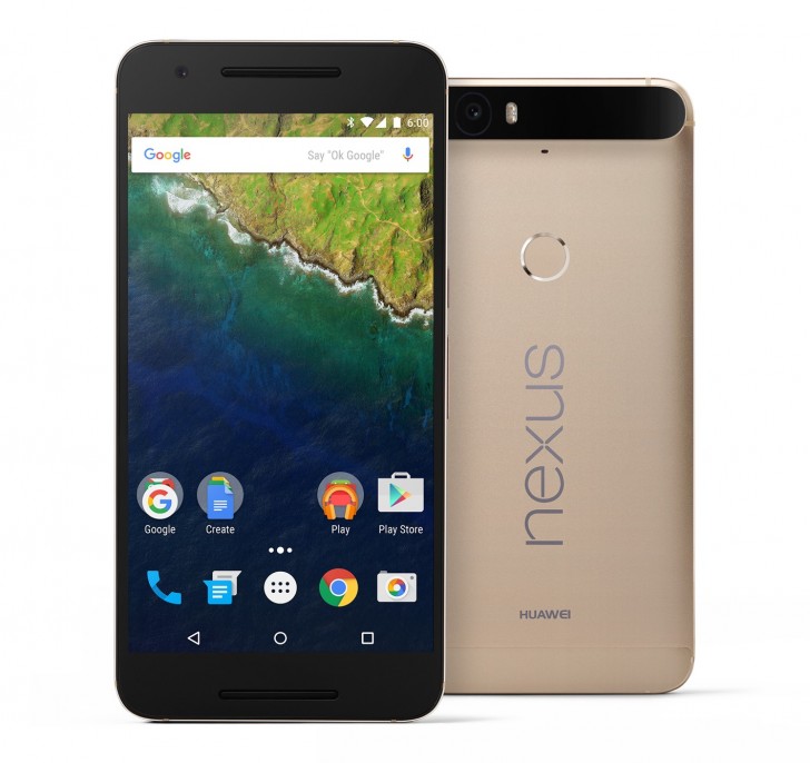 Huawei Nexus 6P will available in gold colour at Rs 43999