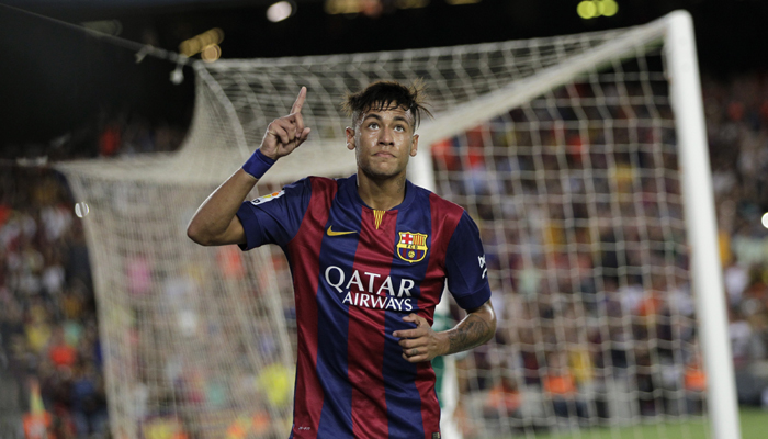 Neymar scoops Player of the Month award in first for Barcelona