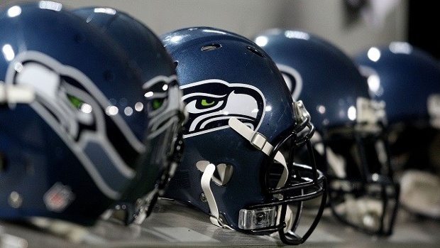 Seattle Seahawks helmet