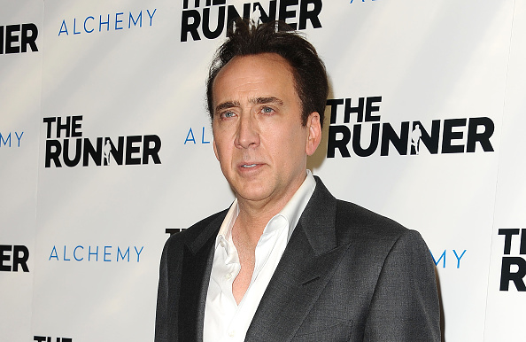 HOLLYWOOD CA- AUGUST 05 Actor Nicolas Cage attends a screening of'The Runner at TCL Chinese 6 Theatres