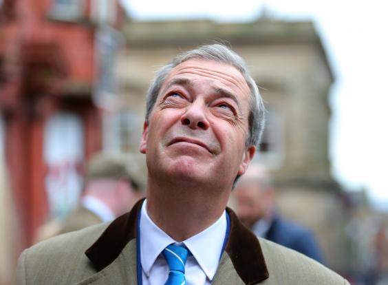 Nigel Farage said Mr Fury should be allowed to hold the views