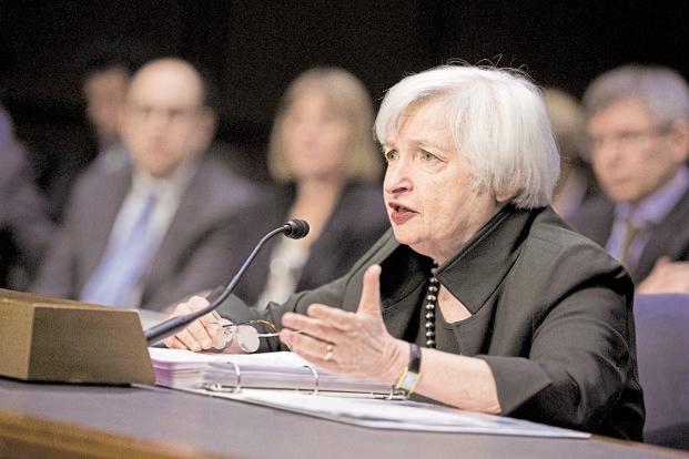 Janet Yellen chair of the US Federal Reserve