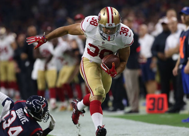 Jarryd Hayne returns to San Francisco 49ers roster